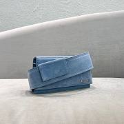 Jacquemus Le Messenger blue shoulder bag - 4