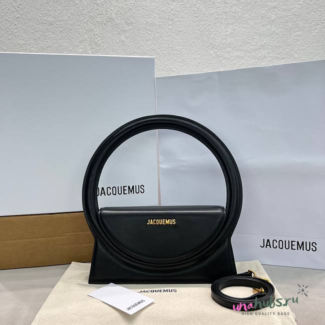 Jacquemus Le Sac Rond Black Bag - 1