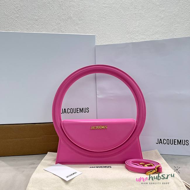 Jacquemus Le Sac Rond Pink Bag - 1