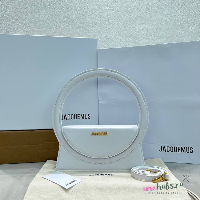 Jacquemus Le Sac Rond White Bag - 1