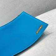 Jacquemus La Vague leather blue shoulder bag - 5