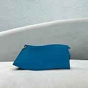 Jacquemus La Vague leather blue shoulder bag - 6