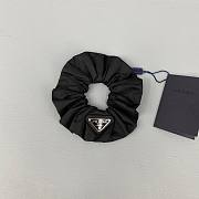 PRADA Nylon Scrunchie Black/ White - 6