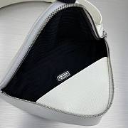 Saffiano leather white belt bag  - 4