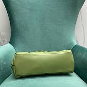 YSL LouLou Puffer Green Medium Bag - 3