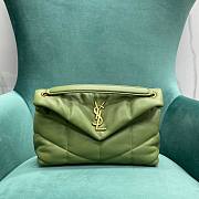 YSL LouLou Puffer Green Small Bag - 1