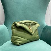 YSL LouLou Puffer Green Small Bag - 6