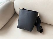 Celine nano SANGLE black bucket bag - 1