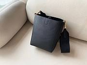 Celine nano SANGLE black bucket bag - 2