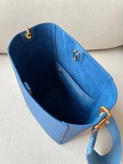 Celine nano SANGLE blue bucket bag - 3