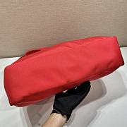 Prada red canvas hobo bag - 6