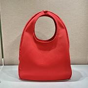 Prada red canvas hobo bag - 2