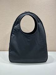 Prada black canvas hobo bag - 6