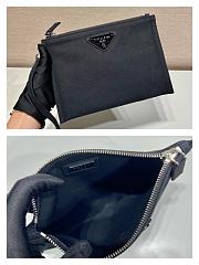 Prada black canvas hobo bag - 2