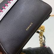 Versace LA MEDUSA small black hand bag - 4