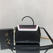 Versace LA MEDUSA small black hand bag - 5