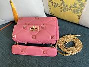 VALENTINO Garavani Stud hot pink bag - 5