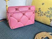 VALENTINO Garavani Stud hot pink bag - 3