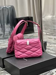 YSL LE 57 Pink Lambskin Shoulder Bag - 4