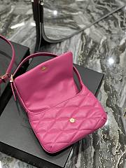 YSL LE 57 Pink Lambskin Shoulder Bag - 2