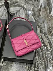 YSL LE 57 Pink Lambskin Shoulder Bag - 3