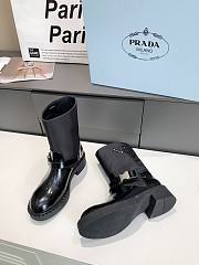 Prada Lace-Up Ankle Boots 006  - 6