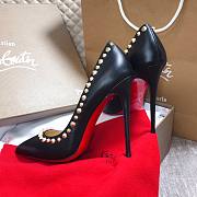 Louboutin stud black heel - 3