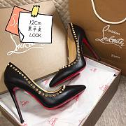 Louboutin stud black heel - 2