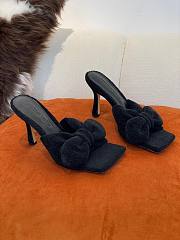 Bottega Veneta Black Towel Heel - 1