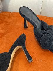 Bottega Veneta Black Towel Heel - 5