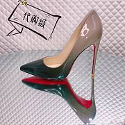 Lousboutin patent heel - 3