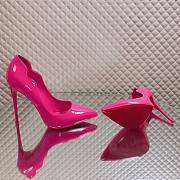 Lousboutin pink patent heel - 1