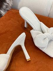 Bottega Veneta White Towel Heel - 5