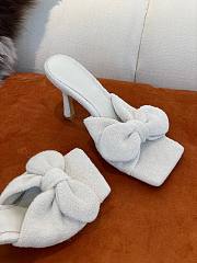 Bottega Veneta White Towel Heel - 3