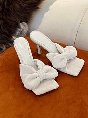 Bottega Veneta White Towel Heel - 2