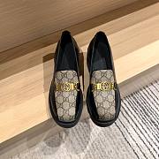 GUCCI GG leather loafers 01 - 5