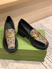 GUCCI GG leather loafers 02 - 1