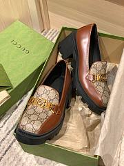 GUCCI GG leather loafers 03 - 2