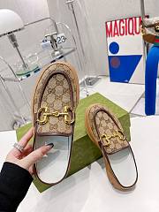 GUCCI leather slippers - 4