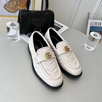 GUCCI Double G matelassé leather loafers