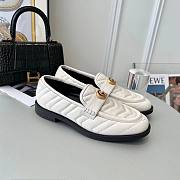 GUCCI Double G matelassé leather loafers - 5