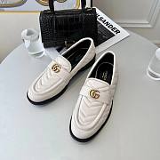 GUCCI Double G matelassé leather loafers - 4