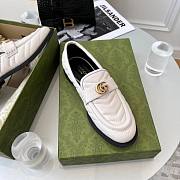 GUCCI Double G matelassé leather loafers - 3