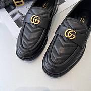 GUCCI Double G matelassé leather loafers 02 - 4