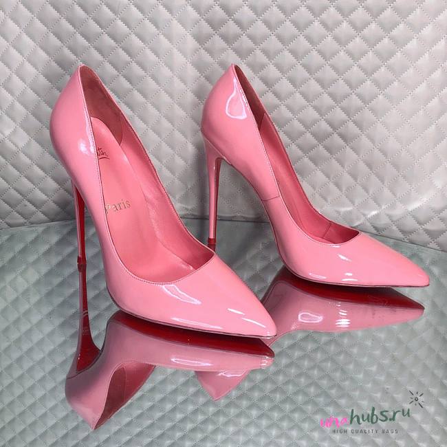 Louboutin pink heel - 1