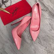 Louboutin pink heel - 6