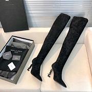 YSL black high boots  - 1