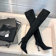 YSL black high boots  - 2