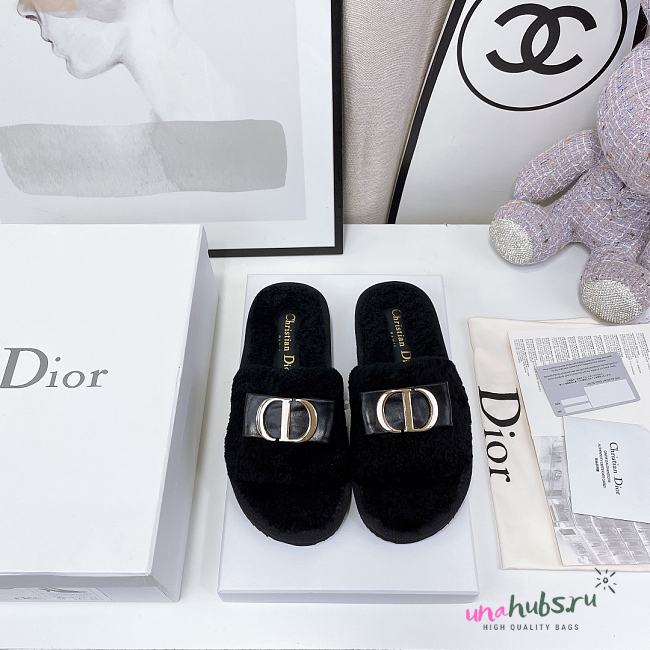 Dior black slippers - 1