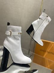 Louis Vuitton white high boots - 3